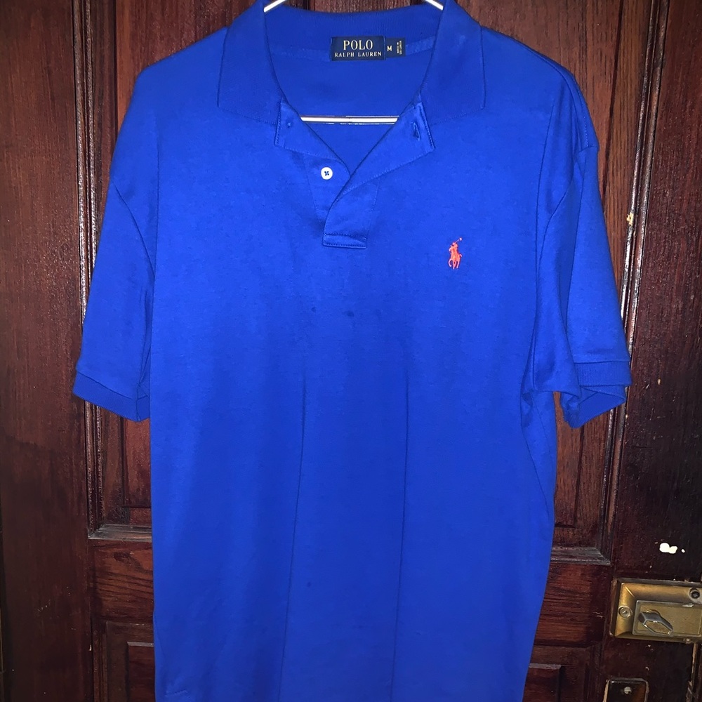 Polo short sleeve button up